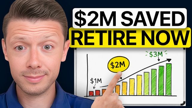 Thumbnail we made: $2M saved — retire now